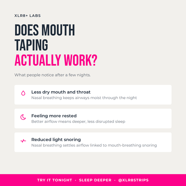 Does mouth taping actually work?